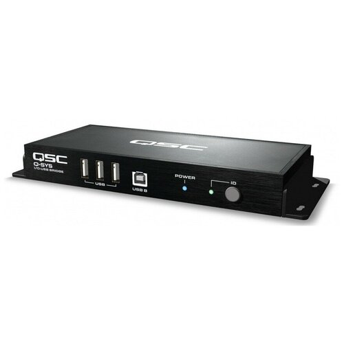 QSC I/O USB Bridge Q-SYS PoE устройство для подключения периферийных AV-приборов к системе Q-SYS
