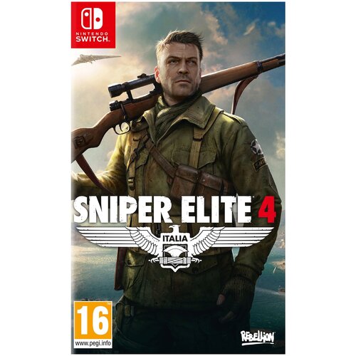 Игра Sniper Elite 4 для Nintendo Switch, картридж игра rebellion sniper elite 3 ultimate edition