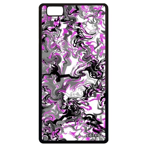 фото Красивый чехол на телефон // huawei p8 lite 2015 // "мраморный фон" дизайн стиль, utaupia, розовый