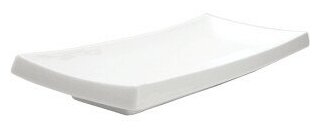 Тарелка для суши 24*11см белая фарфор (Kunstwerk)
