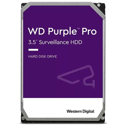 Жесткий диск 12 Тб Western Digital Purple Pro (WD121PURP) 3.5 SATA-III жесткий диск 3 5 western digital wd purple pro 12 тб sata iii 256 mb 7200 rpm wd121purp