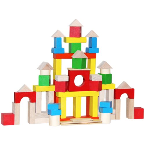 фото Конструктор краснокамская игрушка нск-05 строим сами окрашенный 66 дет.