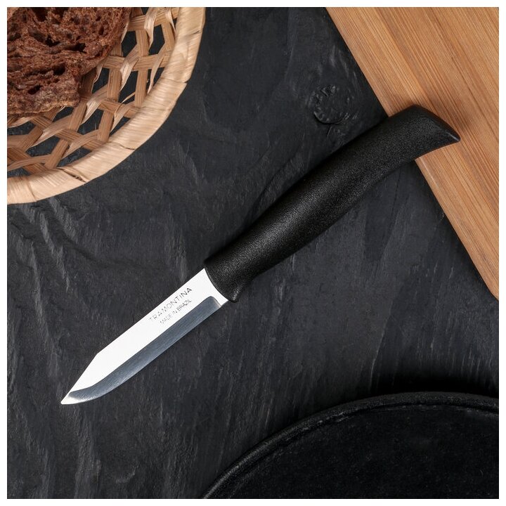 Нож кухонный TRAMONTINA Athus для овощей, лезвие 7,5 см, сталь AISI 420
