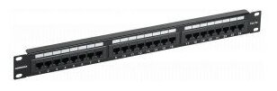 Патч-панель ITK GENERICA (PP24-1UC5EU-K05-G) 19" 1U 24xRJ45 кат.5e UTP - фото №2