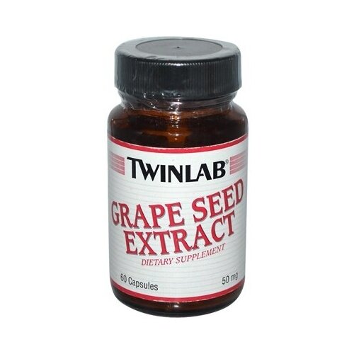 Twinlab Grape Seed Extract 50mg 60 капсул