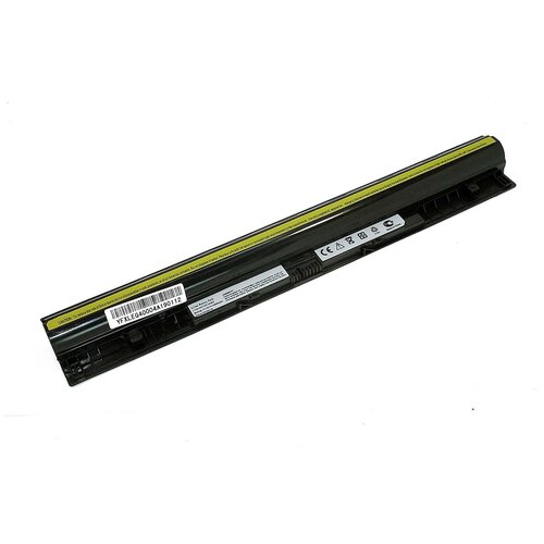 Аккумуляторная батарея для ноутбука Lenovo G500S G510 (L12S4A02) 14.4V 2600mAh OEM черная