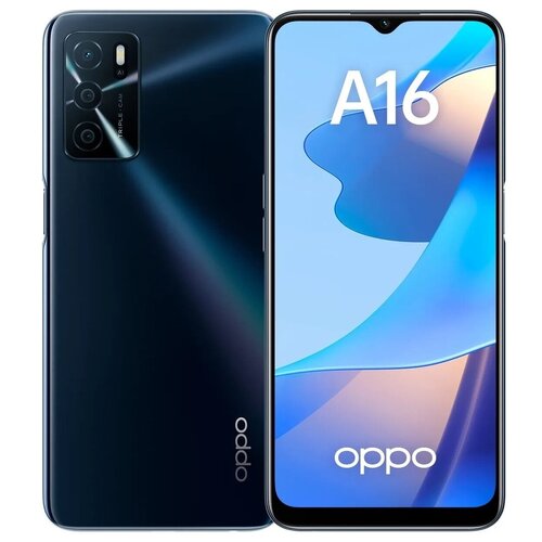 Смартфон OPPO A16 black - черный