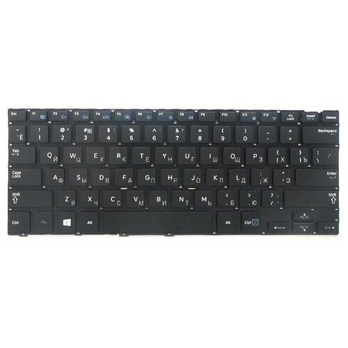 Клавиатура для ноутбука Samsung NP915S3 905S3G NP905S3G NP915S3G NP910S3G Series Плоский Enter Черная без рамки PN BA59-03783C 2230₽