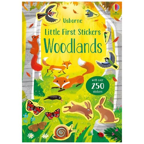 Usborne Little First Stickers Woodlands