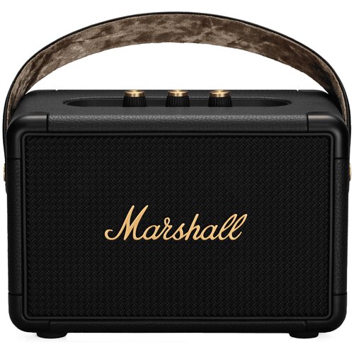 Портативная акустика Marshall Kilburn II, 36 Вт, черный и латунный портативная акустика marshall kilburn ii 36 вт черный и латунный