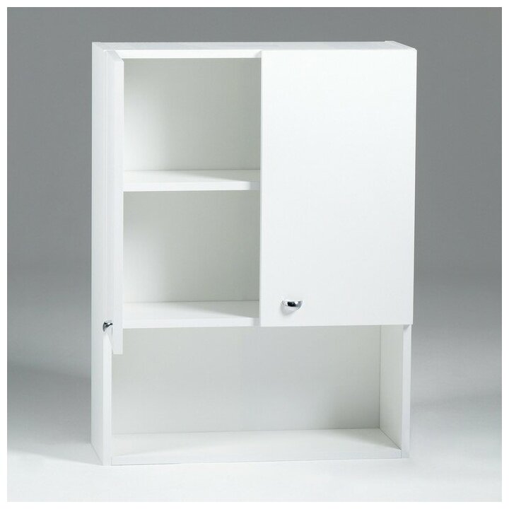 Шкаф Вега 5004 белый, 50 х 24 х 80 см - фотография № 4