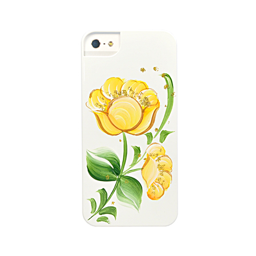 Накладка iCover Flowers SG04 для iPhone 5 / 5s / SE sg04 цвет latte