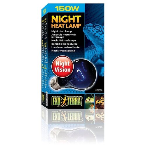 Лампа лунного света Exo Terra Night Heat Lamp для террариума (150 Вт) лампа лунного света hagen exoterra night heat lamp pt2059 150 вт