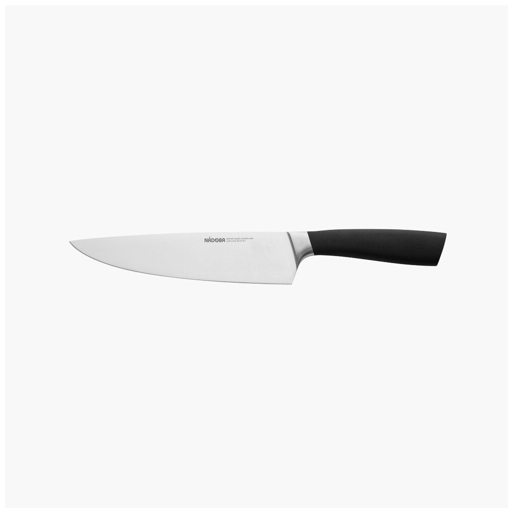 Нож поварской, 20 см, NADOBA, серия UNA (723910)