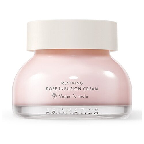 Восстанавливающий крем с экстрактом розы Aromatica Reviving Rose Infusion Cream