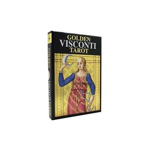 Карты Таро Золотое Таро Висконти. Старшие арканы / Golden Visconti Tarot. Great Trumps - Lo Scarabeo golden tarot золотое таро карты инструкция на английском языке