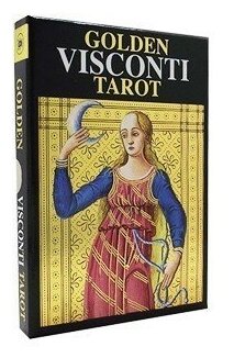 Карты Таро Золотое Таро Висконти. Старшие арканы / Golden Visconti Tarot. Great Trumps - Lo Scarabeo