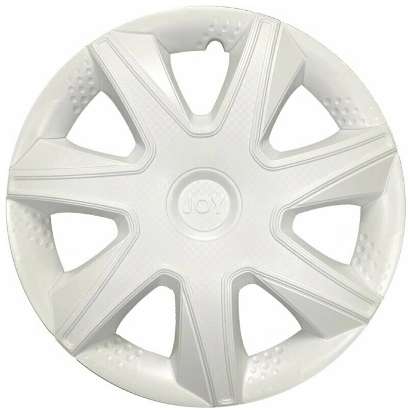 Колпаки на колеса JOY белый R15 4шт