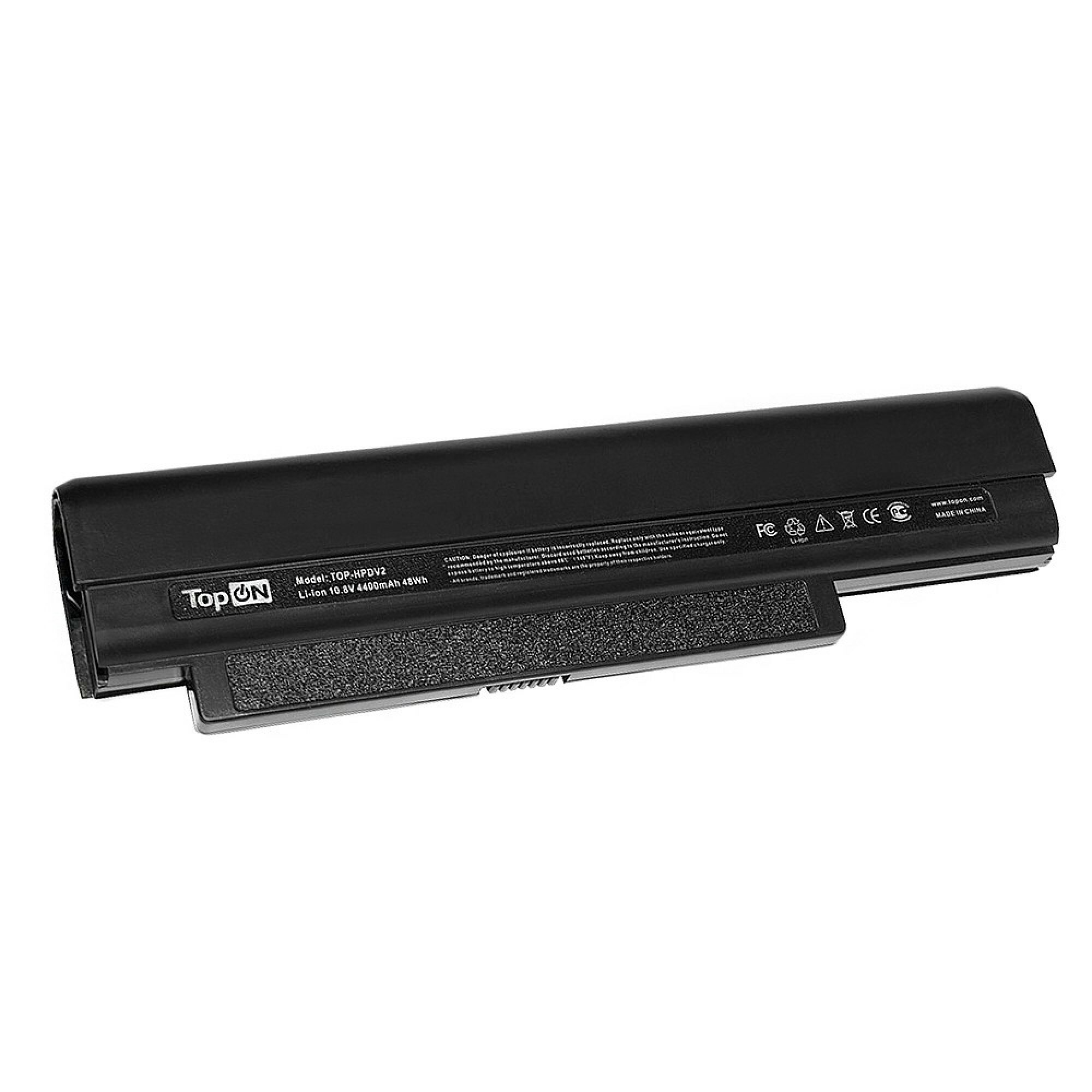 Аккумулятор TopON TOP-HPDV2 для HP Pavilion dv2, Pavilion dv2-1001, Pavilion dv2-1002 - 10.8V 4400mAh - фото №5