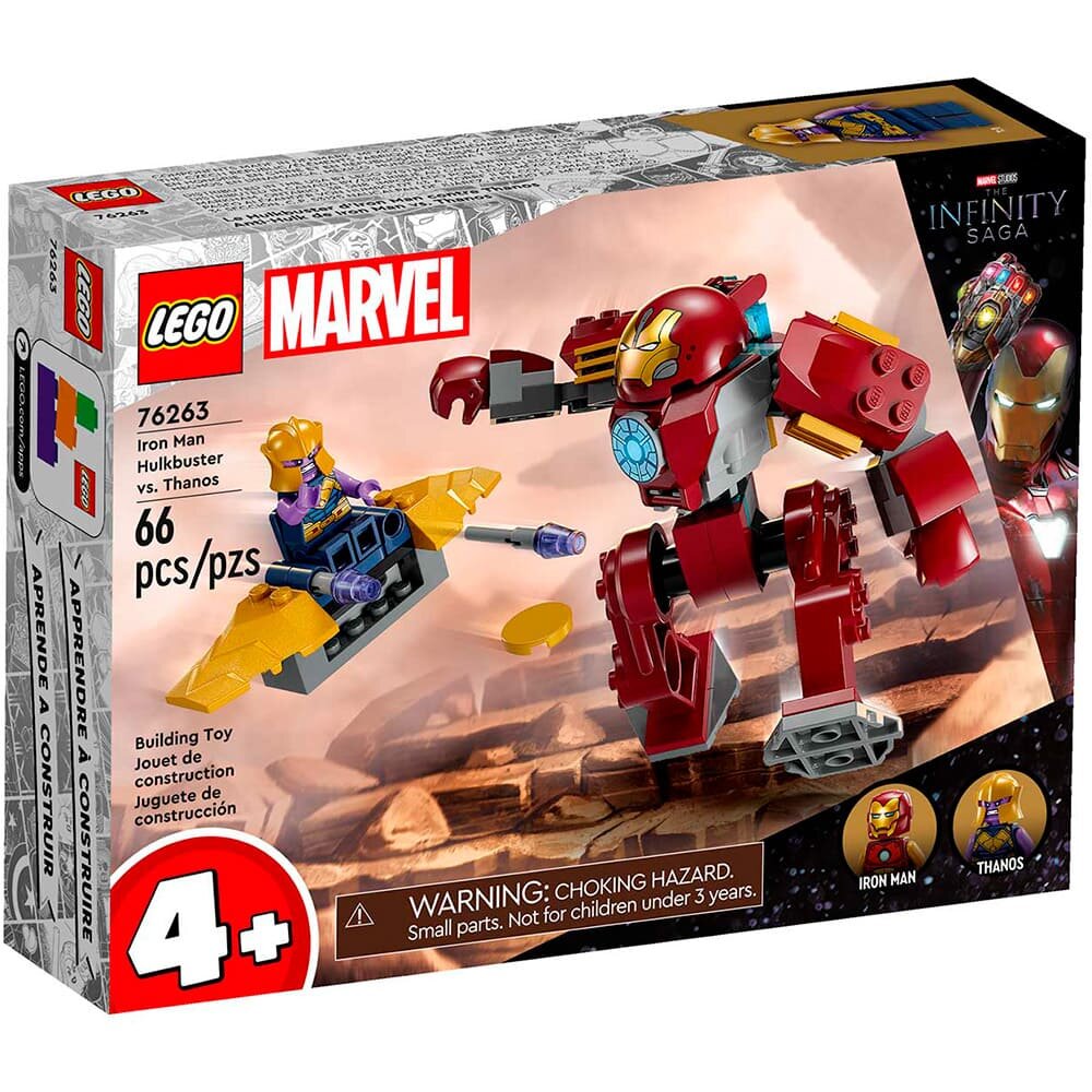 Конструктор LEGO Super Heroes Marvel, Iron Man Hulkbuster vs. Thanos 76263