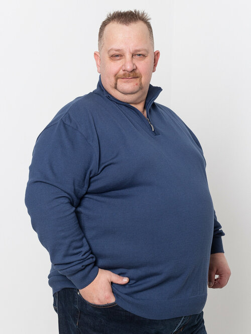 Джемпер Turhan, размер 6XL, синий