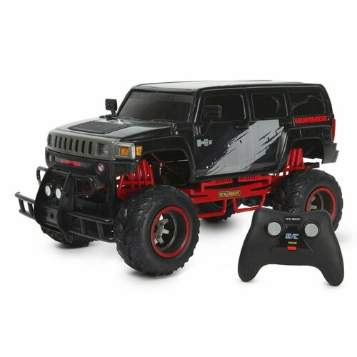 Машина New Bright РУ Hummer Черная 61078 машина new bright ру 1 8 croczilla meg zilla 60897uep