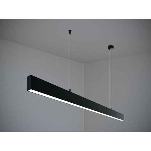 Модный свет Линейный подвесной светильник MODALINE P39 3м 66Вт 6500K чёрный
