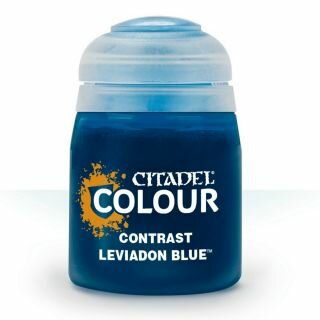 Краска акриловая контрастная Citadel Contrast Leviadon Blue 29-17 (18 мл)