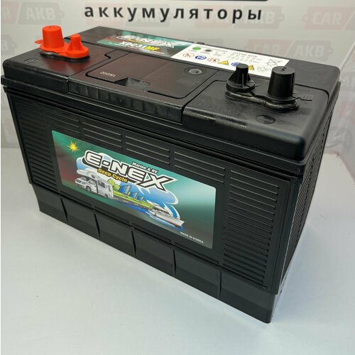 Аккумулятор тягово-стартерный E-NEX XDC31MF, 100 Ач, пуск. ток 650 А, прямая полярность, 330x172x220