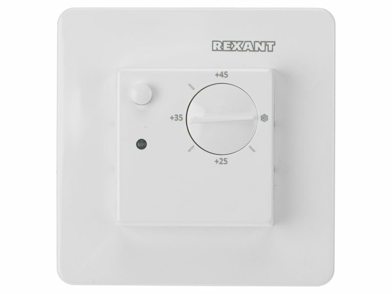 фото Терморегулятор Rexant RX-308U White для Schneider Unica 51-0823
