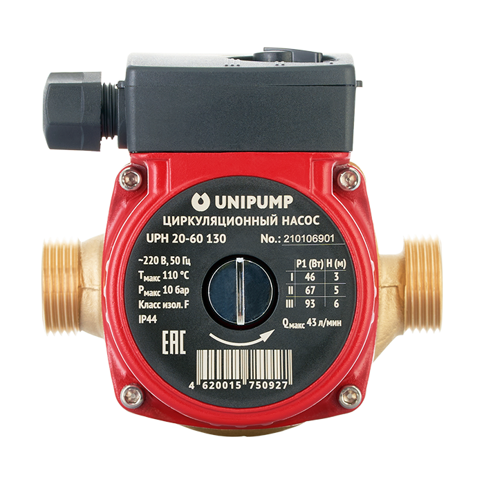 Насос циркуляционный Unipump UPH 20-60 130