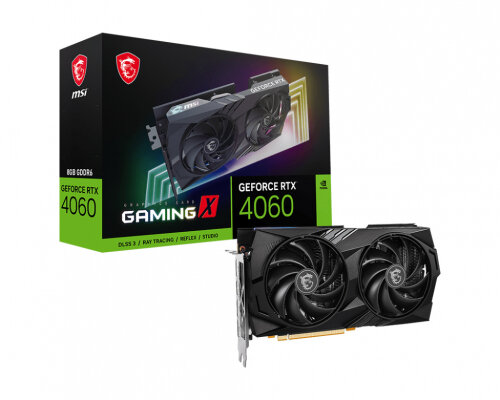 Видеокарта MSI GeForce RTX 4060 GAMING X 8G