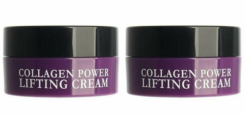 Eyenlip beauty Крем-лифтинг для лица Collagen Power Lifting Cream, коллагеновый , 15 мл, 2 шт