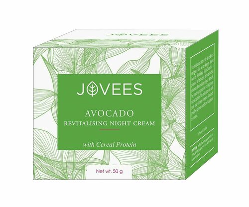 Ночной крем Авокадо Джовис / Jovees Avocado Revitalising Night Cream, 50 гр