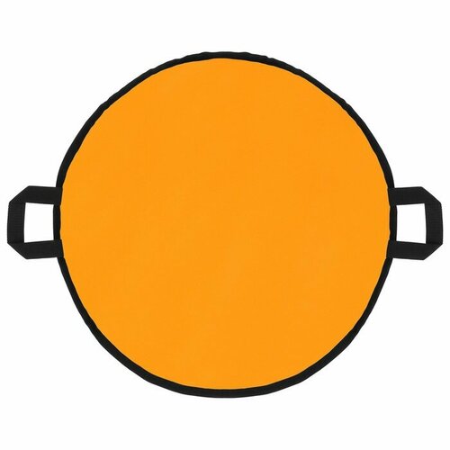 Ледянка, d=60 см, толщина 2 см, цвет оранжевый