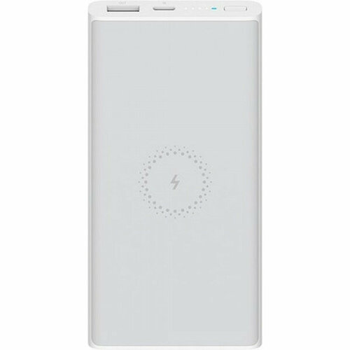 Портативное зарядное устройство (Powerbank) Xiaomi Mi Power Bank 3 Wireless 10000mAh (белый) внешний аккумулятор 20вт с поддержкой беспроводной зарядки solove power bank wireless charger 10000mah белый