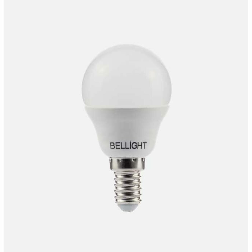 Лампа светодиодная Bellight E14 175-250 В 8 Вт шар 750 лм нейтральный белый цвет света - фото №1