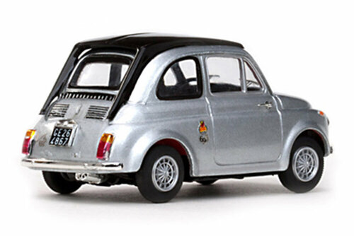 Fiat abarth 695 ss 1964 silver metallic/black