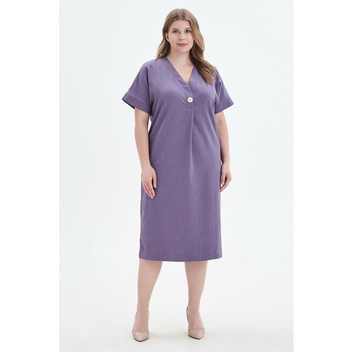 Платье Olsi, размер 62, фиолетовый брюки olsi размер 62 фиолетовый