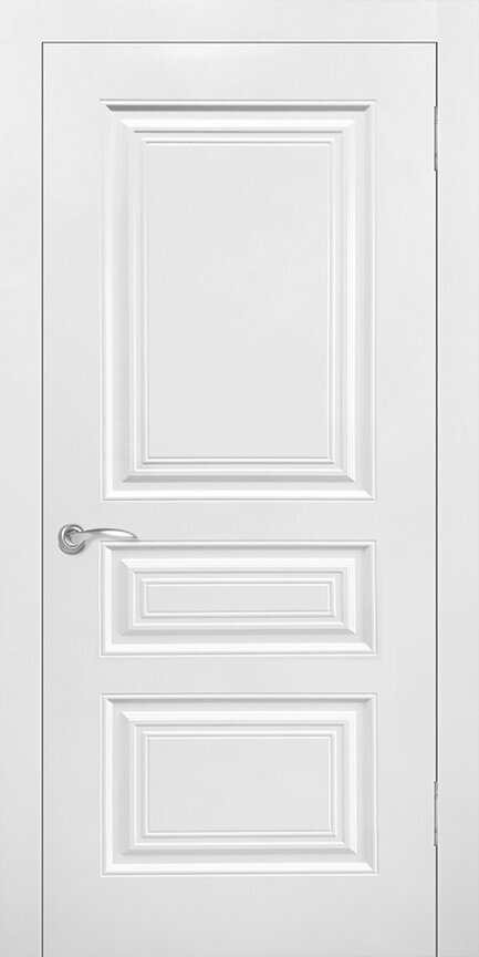 Дверь Верда Роял 3 эмаль Белый 2000*900 + коробка и наличники