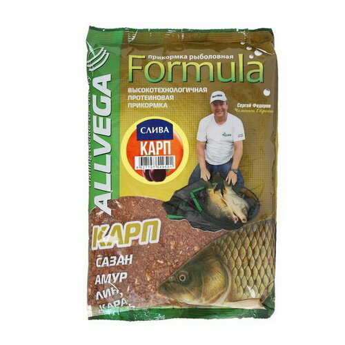 Прикормка Formula Carp Plum, карп слива, 900 г