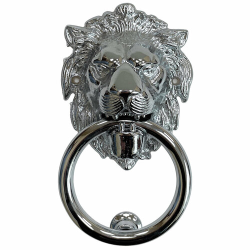 Кольцо дверное LION хром