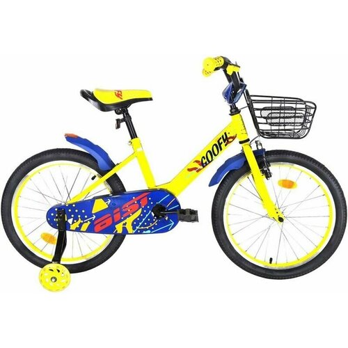 Велосипед детский Aist Goofy 12 желтый 2020 велосипед детский aist pluto 16 черный