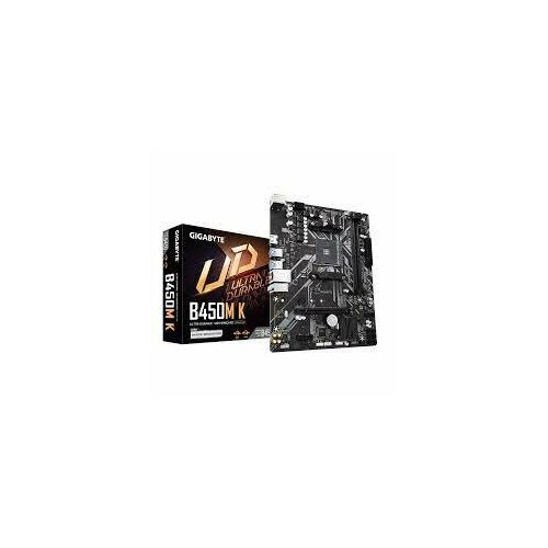 Материнская плата GIGABYTE B450M K rev 20 804100₽
