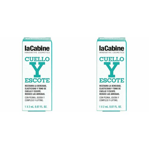 La Cabine Концентрированная сыворотка в ампулах - Neck & decollete ampoules для области шеи и декольте 1х2мл, 2 шт