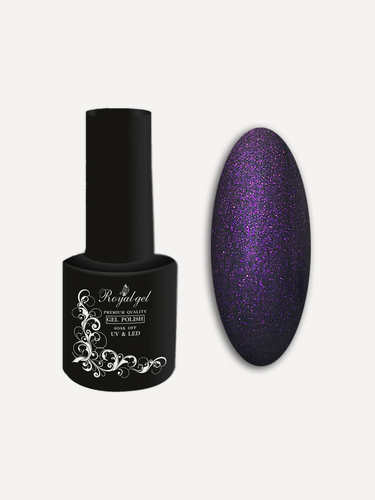 Изображение товара Топ Royal-gel "Малиновый десерт" сатин с шиммером без л/с 5 мл. MDTR