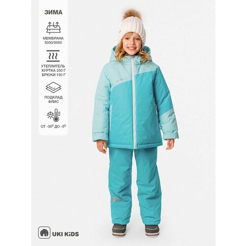 Комплект с брюками UKI KiDS, размер 104, бирюзовый