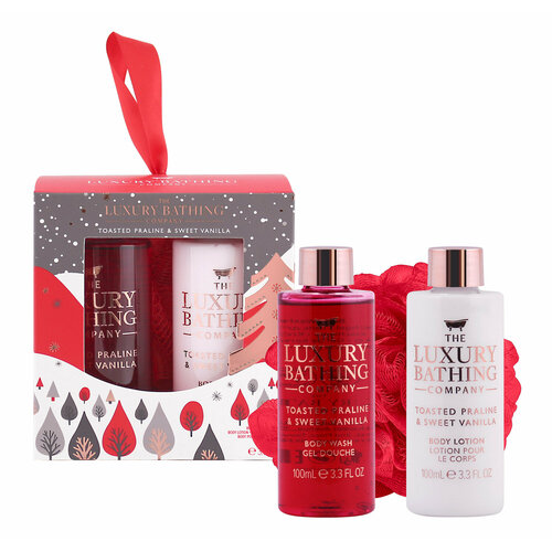 The Luxury Bathing Company / Обжаренный пралине и сладкая ваниль / Подарочный набор 