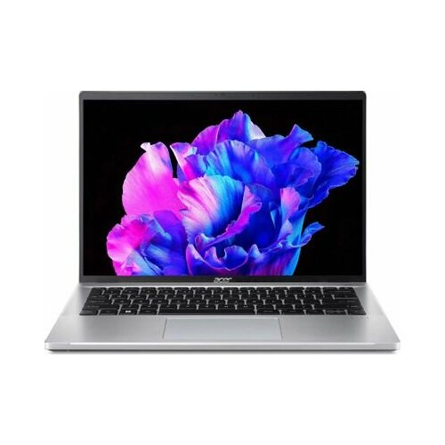 Ноутбук Acer Swift Go 14 SFG14-71-58WG NX KLQCD006 14 OLED Intel Core i5 13420H 21ГГц 8-ядерный 16ГБ LPDDR5 512ГБ SSD Intel UHD Graphics без операционной системы серебристый 7970500₽