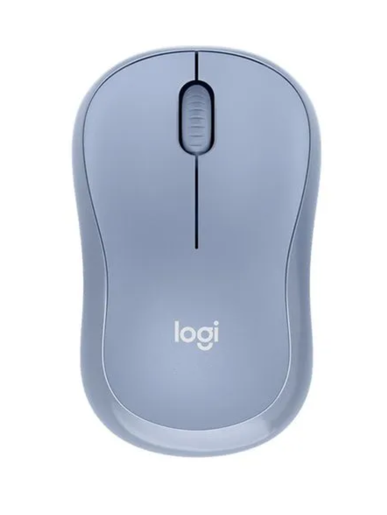 Беспроводная мышь Logitech M221 Silent (910-00611) синий-серый